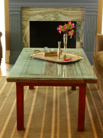 Inspiration: Sådan bliver gamle døre til nye borde i hjemmet